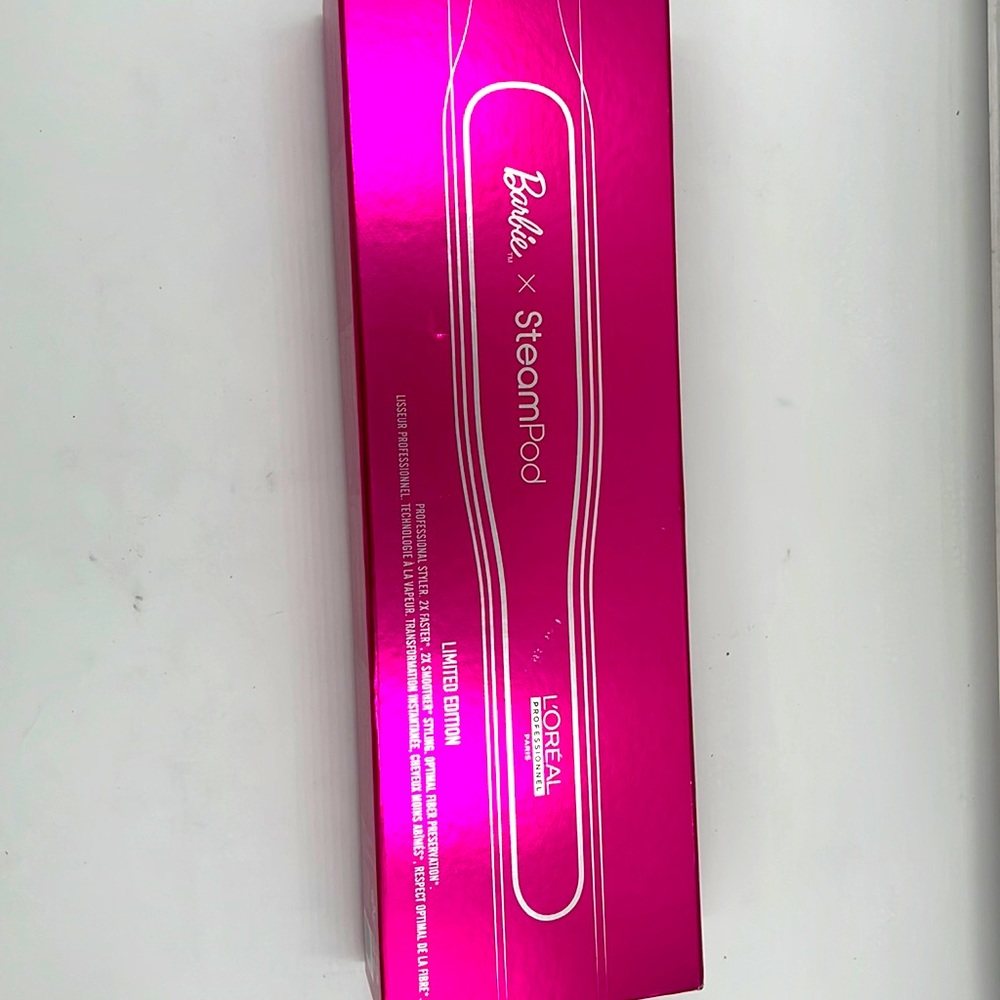 Barbie X Steampod Loreal straightener limited edition Gently used look New